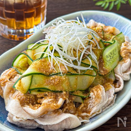 100万再生!美味しすぎる♪【ごまみそ豚しゃぶ】
