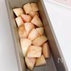 桃づくし2層ゼリーテリーヌの工程1