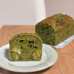 えみりんの作ってみた!投稿(抹茶と小豆のパウンドケーキ)