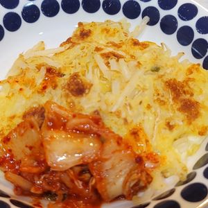チョコままの作ってみた!投稿(嘘みたいに美味しい!もやしチーズチヂミ)