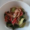 KUMIKOの作ってみた!投稿(【チンゲン菜とかにかまのごま和え】一人で一気食いしちゃいそう)
