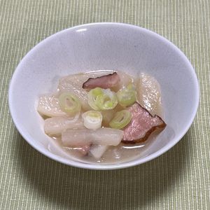 キャピタンの作ってみた!投稿(とろとろ大根のうま塩煮【#作り置き #煮るだけ #やみつき】)