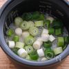 長ねぎとしらすの炊き込みご飯【長ねぎが驚くほど甘くなる】の工程2