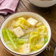 【簡単なのに絶品】中華風♪キャベツと春雨の豆腐スープ♪