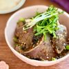 仕込み5分♡ご飯とまらぬ!生姜香るかつおの甘だれ漬け丼の工程3
