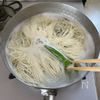 【冷やし豆乳担々そうめん】だしの効いた!の工程3