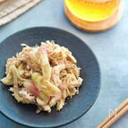 【みょうがとささみのラー油みそ和え】レンチンで10分おつまみ