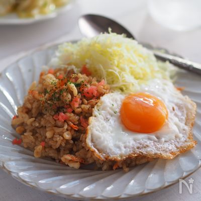 屋台風♪簡単すぐウマッ！お好み焼きめし