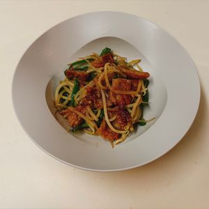 りんの作ってみた!投稿(激安~激うま~🤩ありがとう😘もやし鶏皮ピーマンの甘辛炒め)