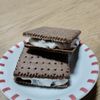 150412の作ってみた!投稿(クリームチーズと金時豆のビスケットサンド)