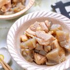 作り置きおかず♡『鶏と蒟蒻の煮物』