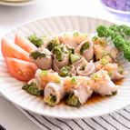 豚肉のレタス巻き＊レンジで簡単＊つけだれの黄金比