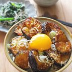 茄子1本で◎ 茄子の照り焼き丼