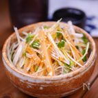 ネギの辛味にごま油が香る大人のネギメンマ【副菜やおつまみに】