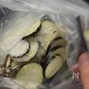 茄子とみょうがの箸休めの工程1