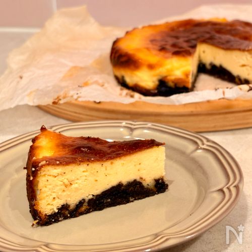 材料５つ！スキルチーズケーキ