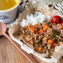 豚ひき肉deポークチャップライス【超簡単、作り置き、お弁当】