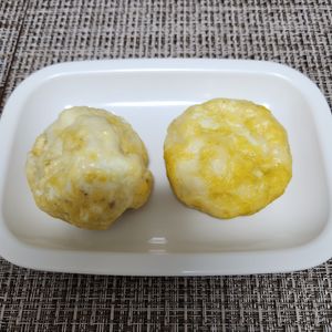 とももの作ってみた!投稿(［まんまるチーズオムレツ］レンジで簡単！5分でできる)
