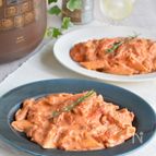 エビのビスク風トマトクリームペンネ＊簡単に本格派！