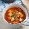 【ミネストローネ】切って入れるだけ！野菜たっぷり食べられる♪