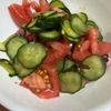 ゆっこの作ってみた!投稿(【トマトときゅうりのだし昆布和え】5分で簡単！)