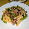 joe sanの作ってみた!投稿(牛こまとじゃがいもとピーマンとしめじのオイスター炒め)