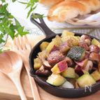 レンジで簡単♪サツマイモのアヒージョ風