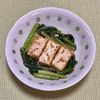 キャピタンの作ってみた!投稿(レンジで5分!【小松菜と厚揚げのオイスターソース和え】)