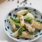 味見が止まらない！『れんこんと長ねぎのチーズおつまみ』