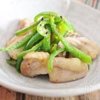 鶏肉とピーマンの味噌炒め