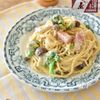 だしが香る♪厚切りベーコンとブロッコリーのチーズパスタの工程4