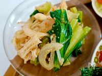ごはんにも合う♡小松菜とえのきのピリ辛中華ナムル【作りおき】