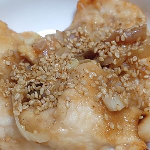 オレンジの作ってみた!投稿(【鶏むね肉の香味ダレ絡め】節約レシピでごはんおかわり‼︎)