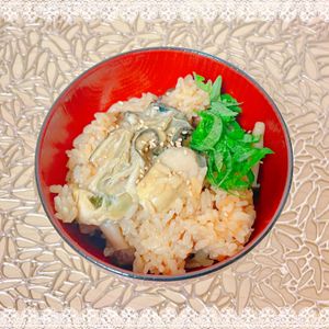 にゃ〜むずの作ってみた!投稿(簡単美味しい♡牡蠣ごはん)