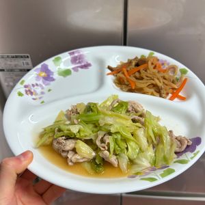 ケの作ってみた!投稿(【豚バラとキャベツの塩だれ炒め】5分で絶品♡ご飯が進む！)