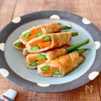 ご飯がすすむ！野菜の豚肉巻き