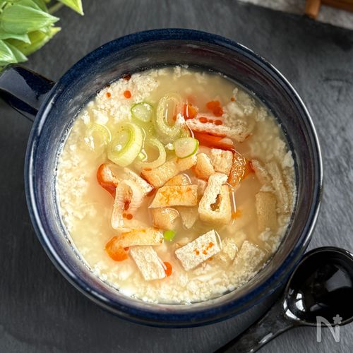 台湾美人の〖食べる美豆乳スープ〗5分で簡単!とろとろ〜♪