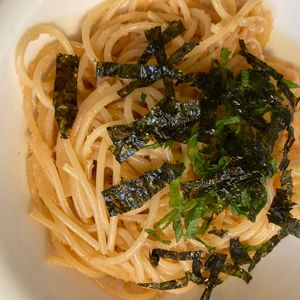 くだもの大好き🧡の作ってみた!投稿(【レンジでかんたん♡和風たらこパスタ】和えるだけで完成〜！)