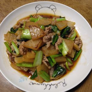 ももの作ってみた!投稿(【大根が甘ジューシー】豚こま大根のオイスター炒め)