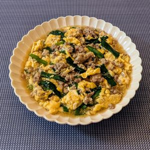 𝔂𝓾𝓶𝓲🍓の作ってみた!投稿(【豚ニラたまあんかけ】簡単10分！ご飯との相性抜群◎)