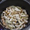 熱々を食べよう「鶏肉のペンネグラタン」の工程2