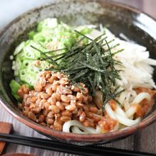 暑くて食欲のない日にも♡梅つゆでさっぱりねばねばうどん
