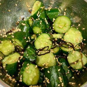 Kの作ってみた!投稿(【やみつききゅうり】3分で作れるスピード副菜！)