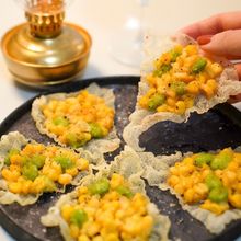 バラバラにならない‼︎『とうもろこしのかき揚げ』