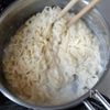 【濃厚クリーミー】みそラーメンのカルボナーラ風混ぜそばの工程3