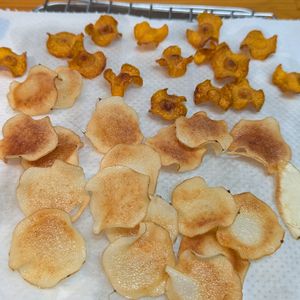 はるなの作ってみた!投稿(子どももサクサク止まらない！野菜チップス【コツあり】)