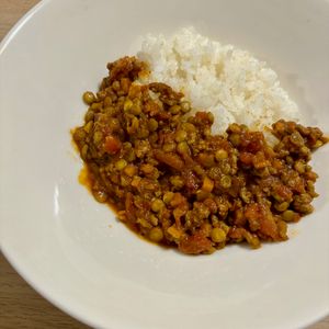 tamaoの作ってみた!投稿(レンズ豆のキーマカレー)