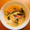 puricoの作ってみた!投稿(包丁不要♪ニラもやしとカニカマのワンタン卵スープ)