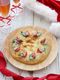 ポリ袋で作る、ホワイトクリスマス☆ピッツァ