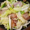 甘~い春キャベツと豚カルビの🤭ピリ辛うま塩にんにく炒め🍚の工程4